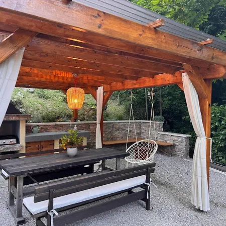 With A Terrace Forest Lullula Apartment Veprinac